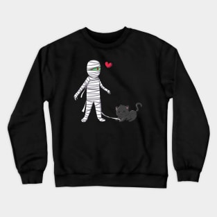 Mummy cat Crewneck Sweatshirt